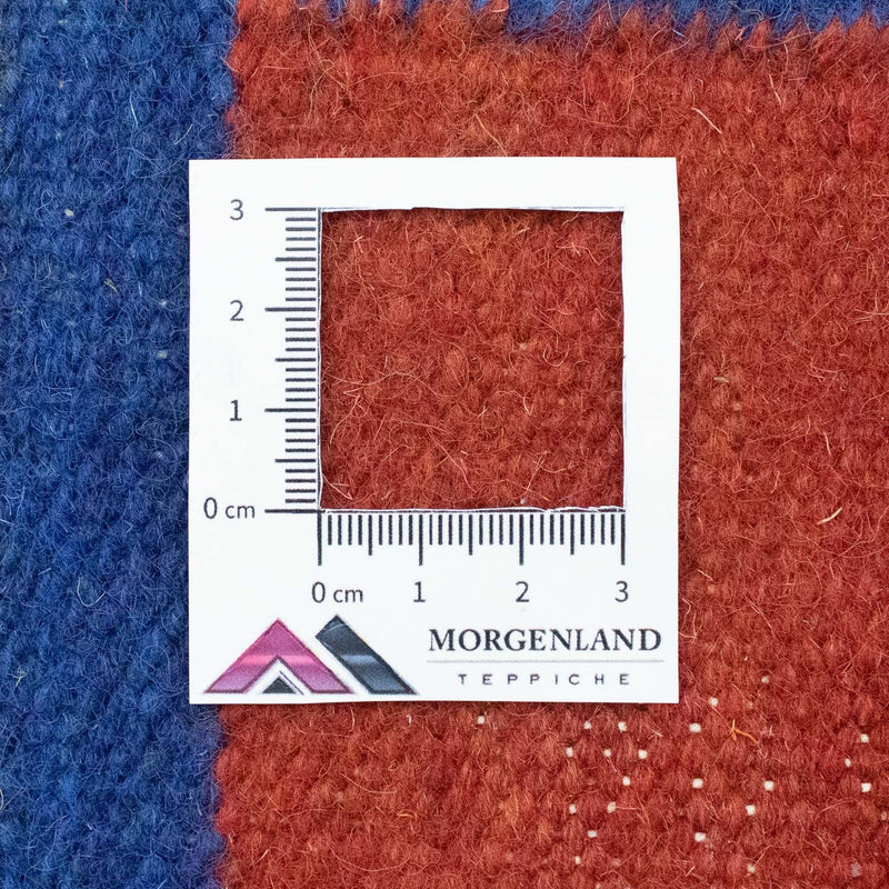 Dywan Kelim - modny - 200 x 140 cm - czerwony