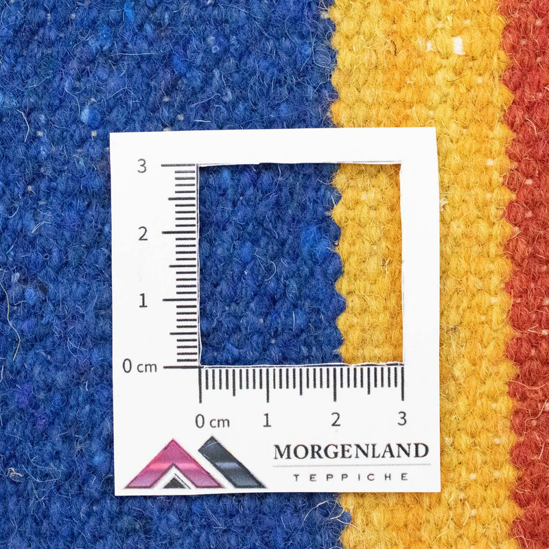 Dywan Kelim - modny - 200 x 140 cm - pomarańczowy