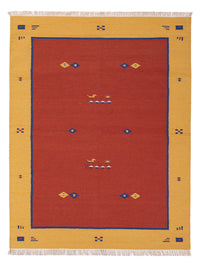 Nowoczesny kilim Dywan - Dywan wełniany – product image
