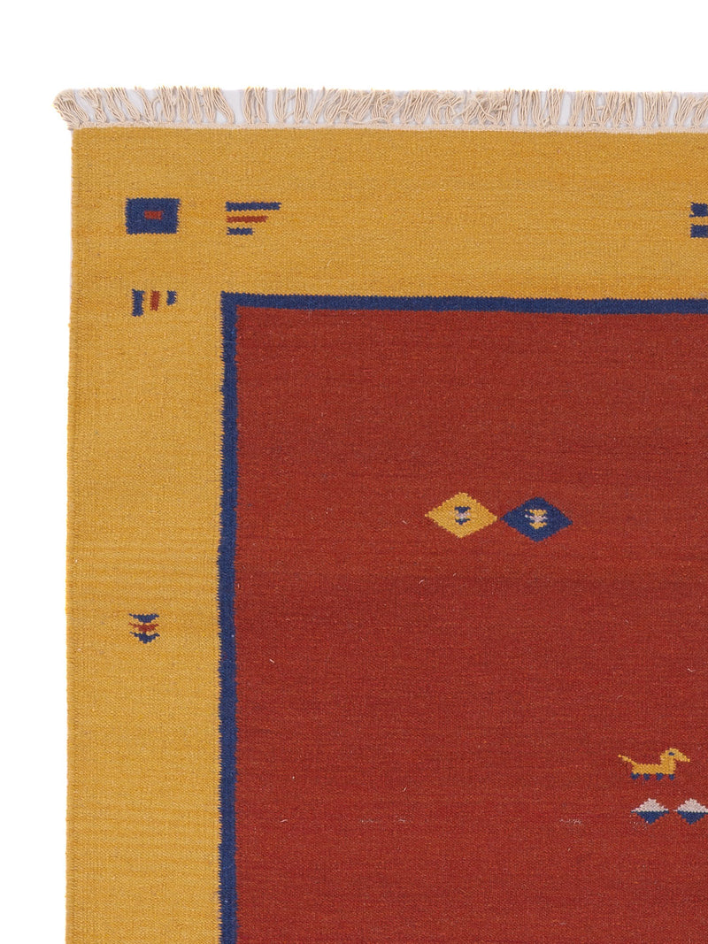 Nowoczesny kilim Dywan - Dywan wełniany