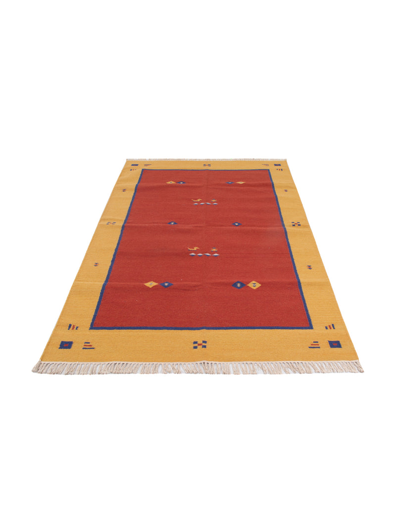 Nowoczesny kilim Dywan - Dywan wełniany