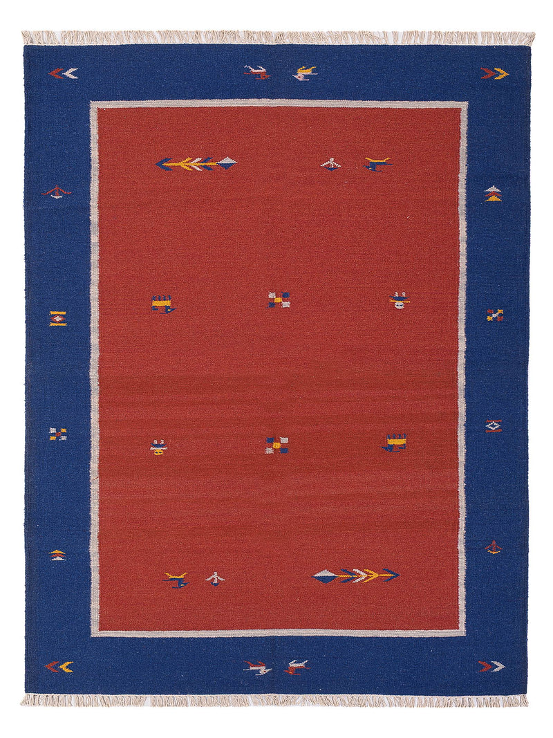 Nowoczesny kilim Dywan - Dywan wełniany