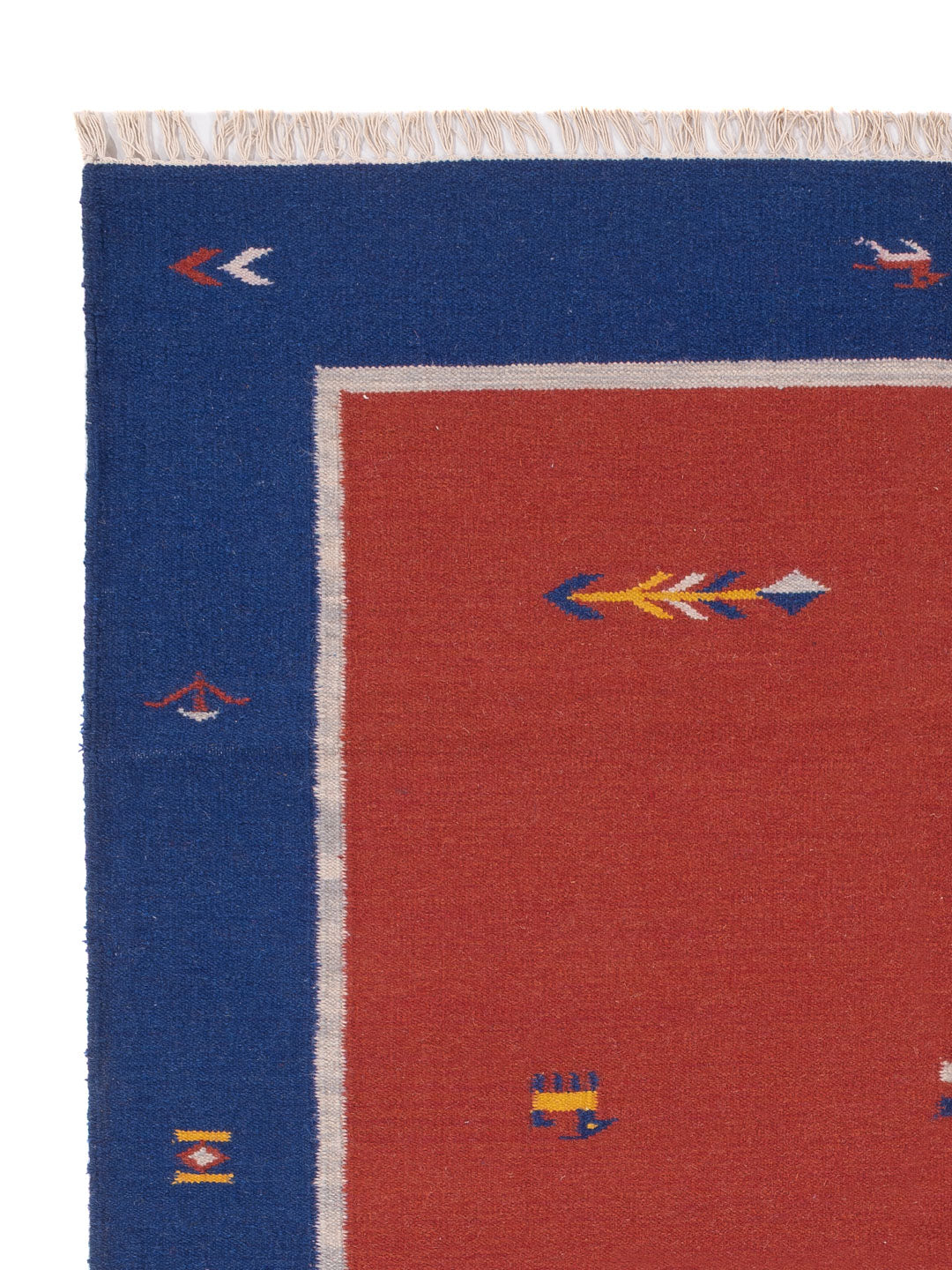 Nowoczesny kilim Dywan - Dywan wełniany