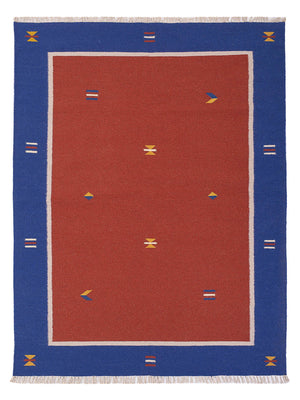 Kelim Teppich - Trendy - 240 x 170 cm - rost