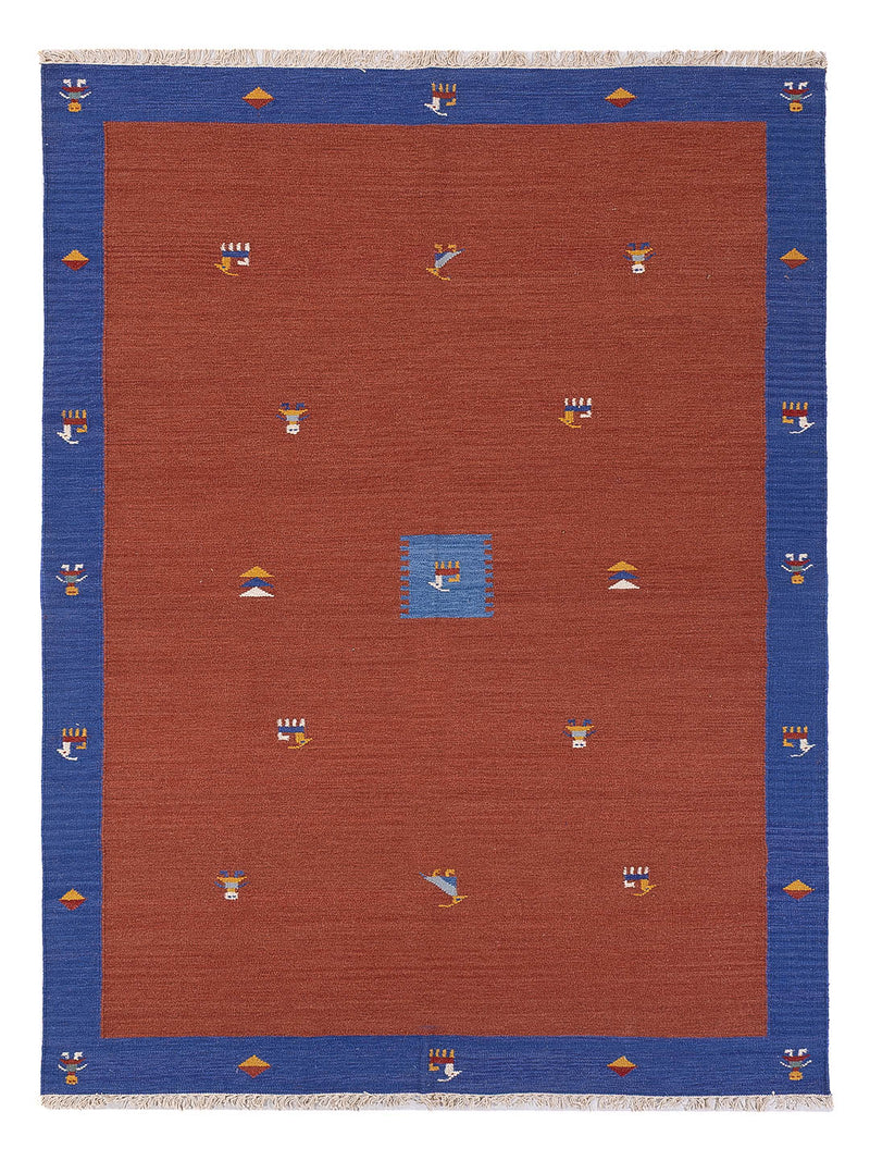 Nowoczesny kilim Dywan - Dywan wełniany