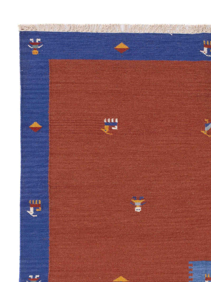 Nowoczesny kilim Dywan - Dywan wełniany