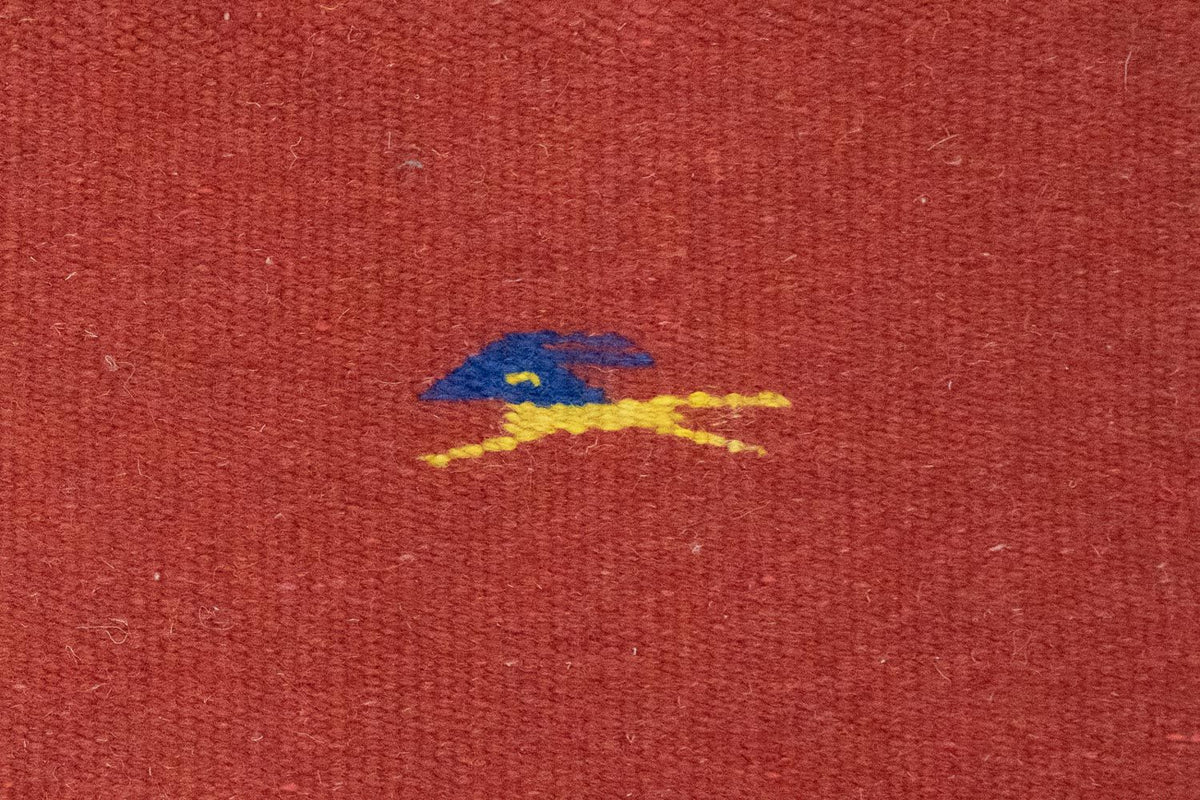 Dywan Kelim - modny - 180 x 120 cm - czerwony