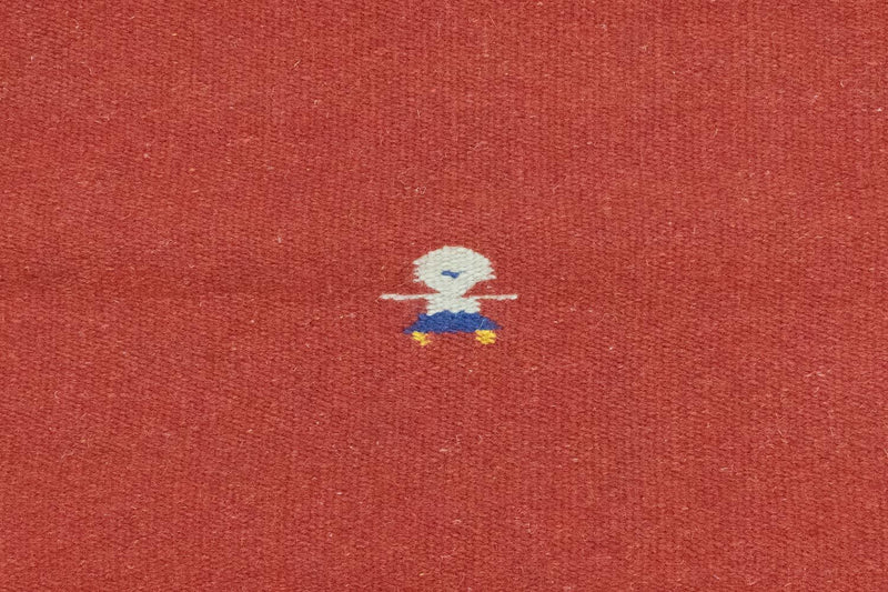 Dywan Kelim - modny - 180 x 120 cm - czerwony