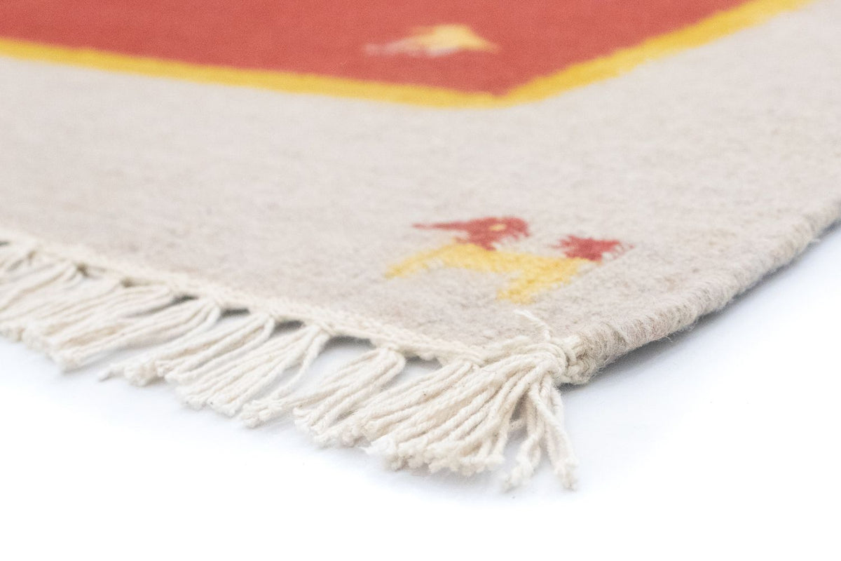 Nowoczesny kilim Dywan 140x200cm - Dywan wełniany