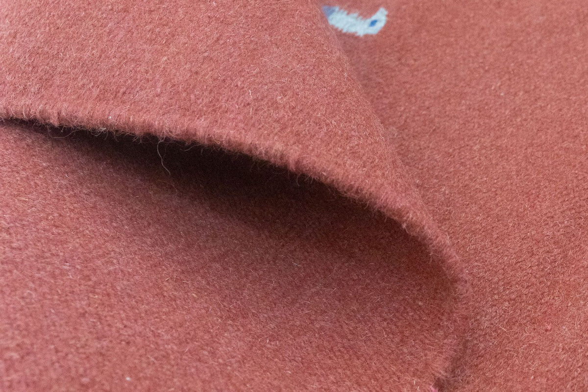 Dywan Kelim - modny - 200 x 140 cm - pomarańczowy