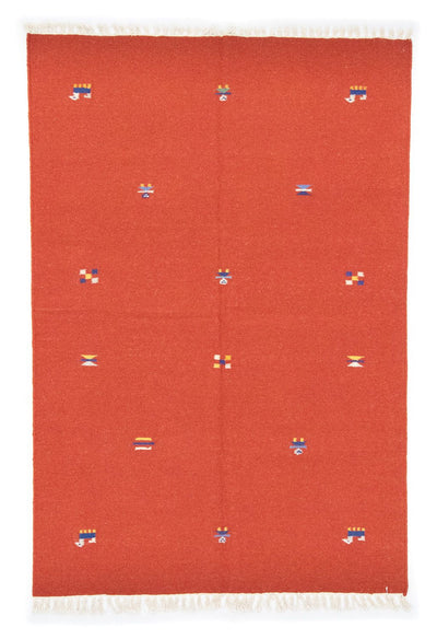 Nowoczesny kilim Dywan 140x200cm - Dywan wełniany
