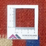 Dywan Kelim - modny - 200 x 140 cm - czerwony