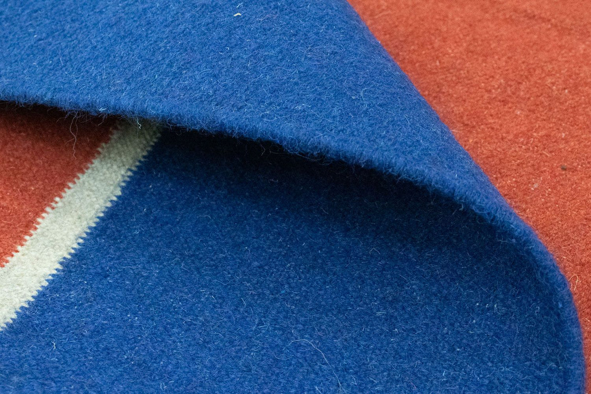 Dywan Kelim - modny - 200 x 140 cm - pomarańczowy