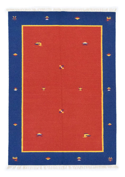 Nowoczesny kilim Dywan 140x200cm - Dywan wełniany