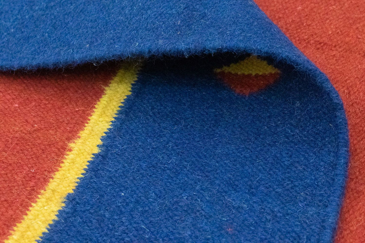 Dywan Kelim - modny - 200 x 140 cm - czerwony