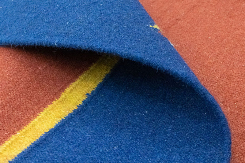 Dywan Kelim - modny - 200 x 140 cm - czerwony