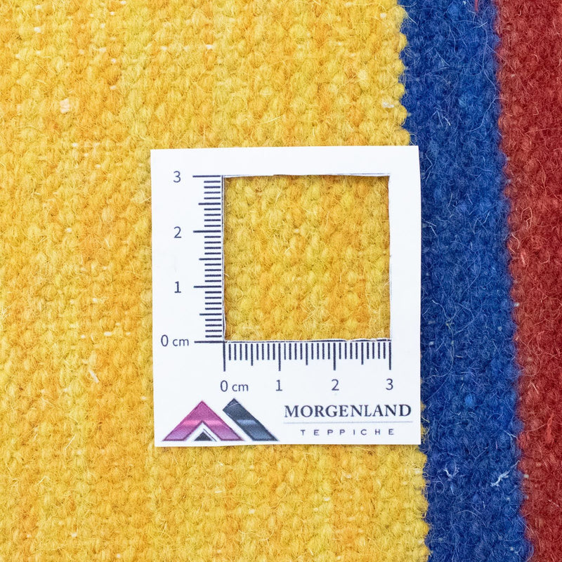 Dywan Kelim - modny - 200 x 140 cm - pomarańczowy