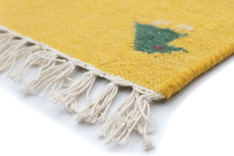 Dywan Kelim - modny - 200 x 140 cm - czerwony