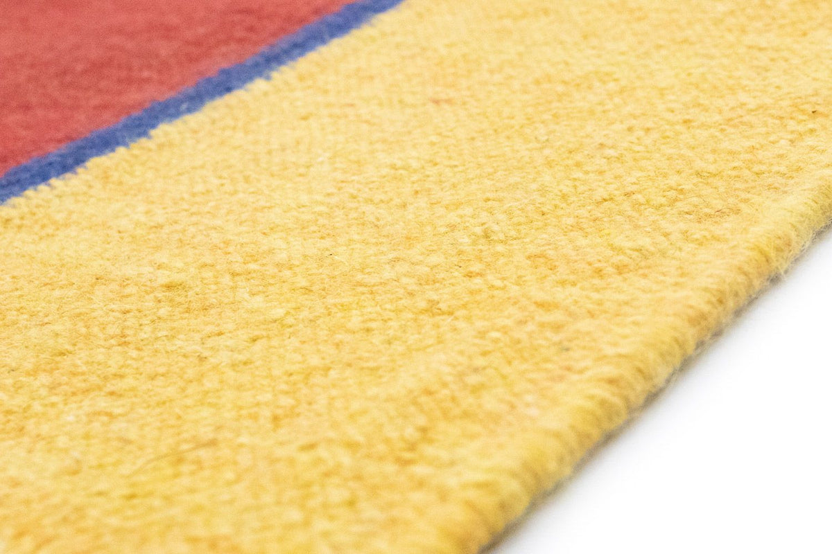 Dywan Kelim - modny - 200 x 140 cm - pomarańczowy