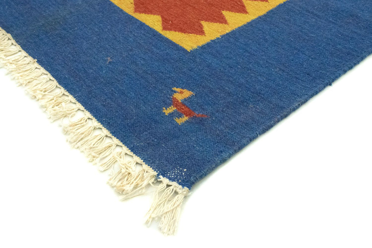 Dywan Kelim - modny - 300 x 200 cm - pomarańczowy