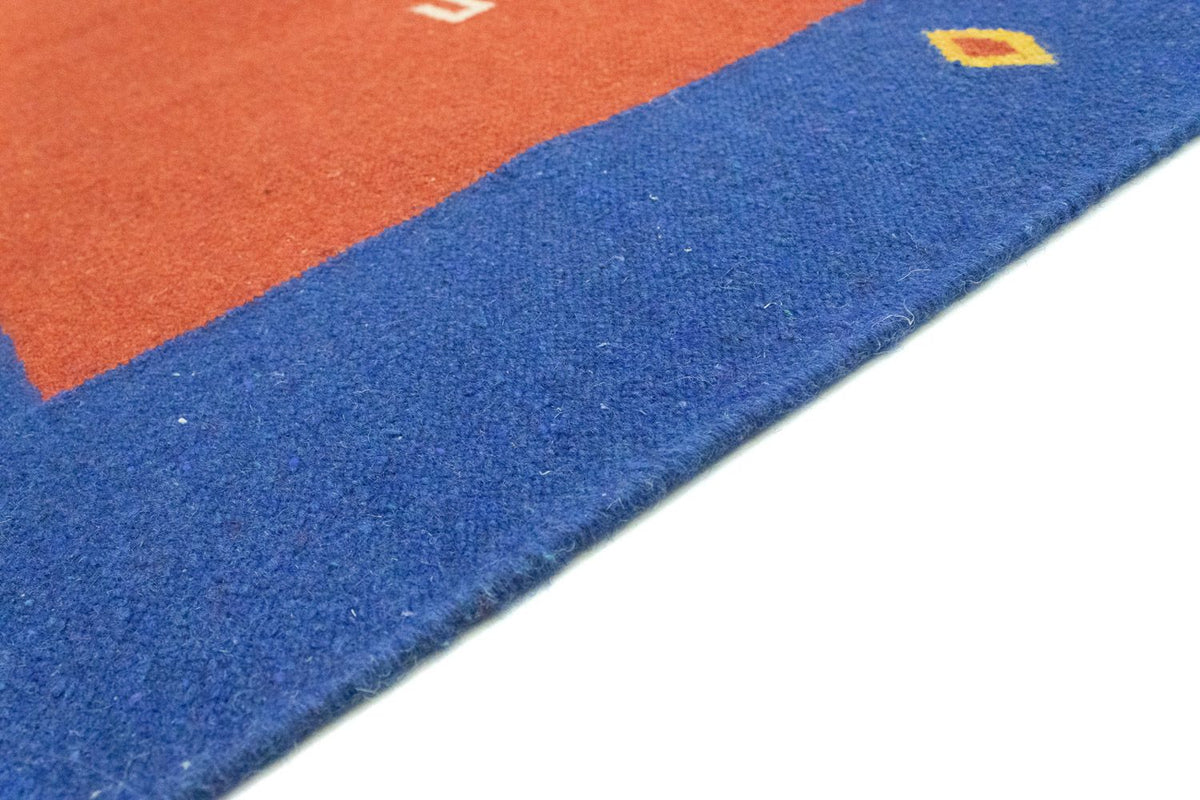 Dywan Kelim - modny - 300 x 200 cm - czerwony