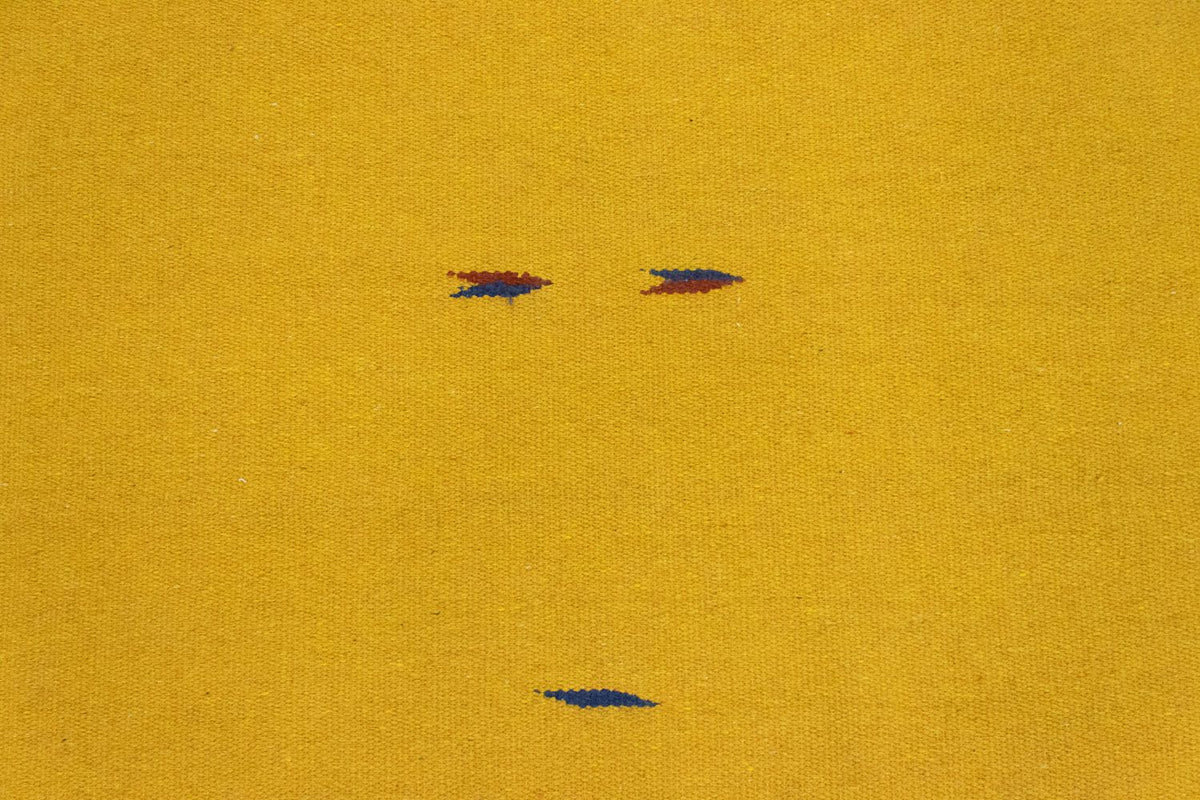 Dywan Kelim - modny - 180 x 120 cm - żółty