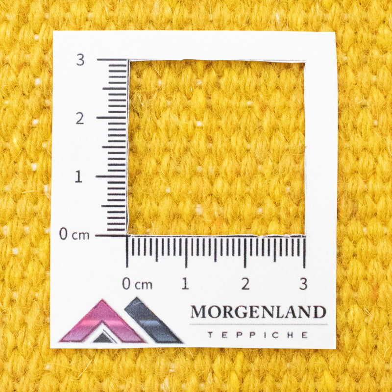 Dywan Kelim - modny - 180 x 120 cm - żółty
