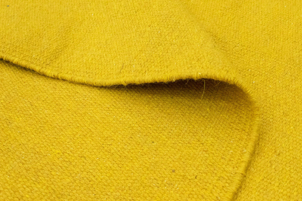 Dywan Kelim - modny - 180 x 120 cm - żółty