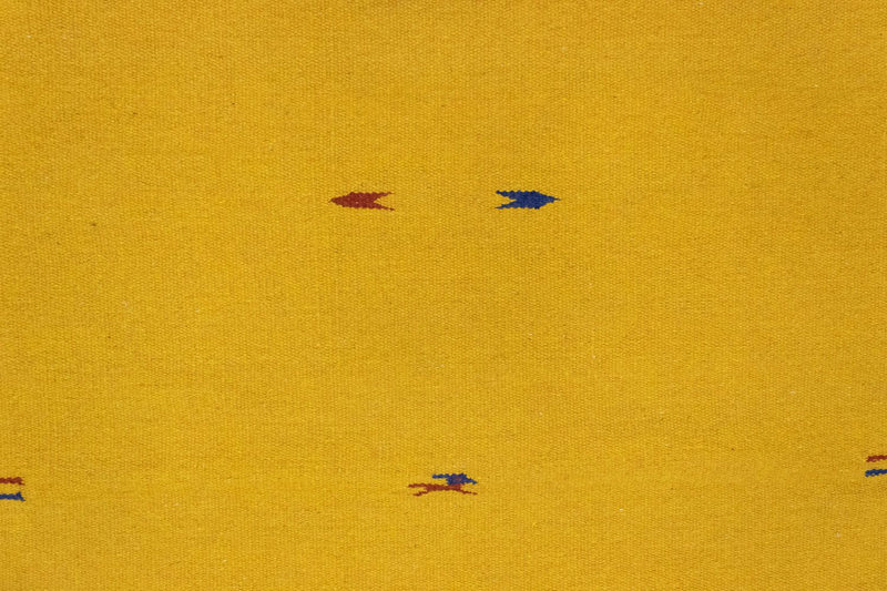 Dywan Kelim - modny - 180 x 120 cm - żółty