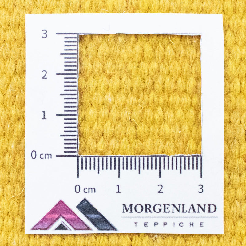 Dywan Kelim - modny - 180 x 120 cm - żółty