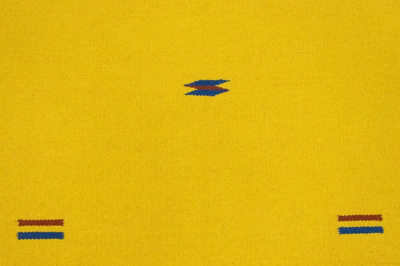 Dywan Kelim - modny - 180 x 120 cm - żółty