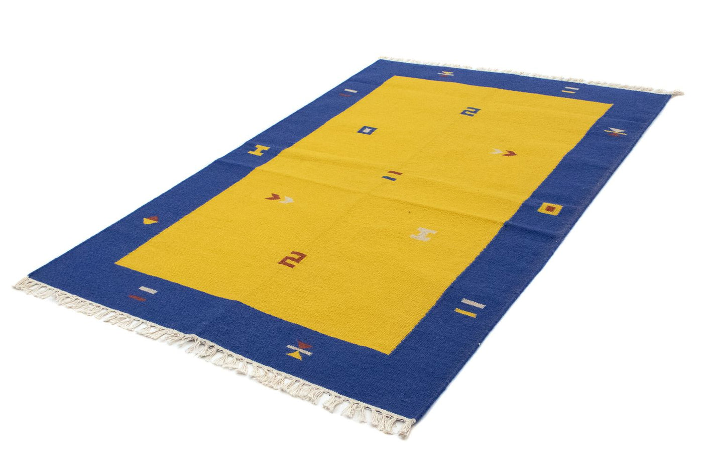Nowoczesny kilim Dywan 180x120cm - Dywan wełniany