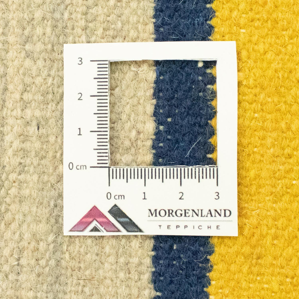 Dywan Kelim - modny - 300 x 200 cm - żółty