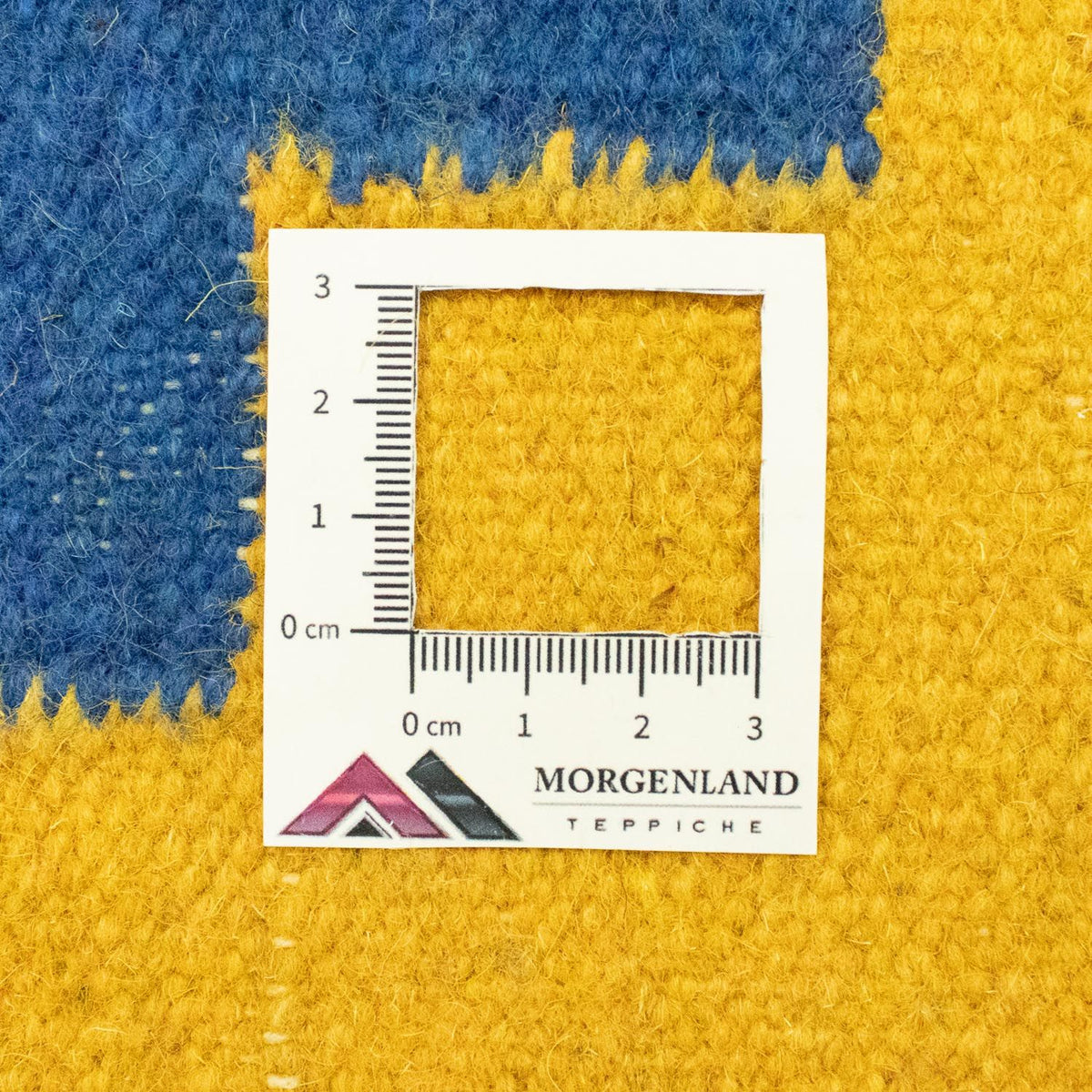 Dywan Kelim - modny - 300 x 200 cm - żółty