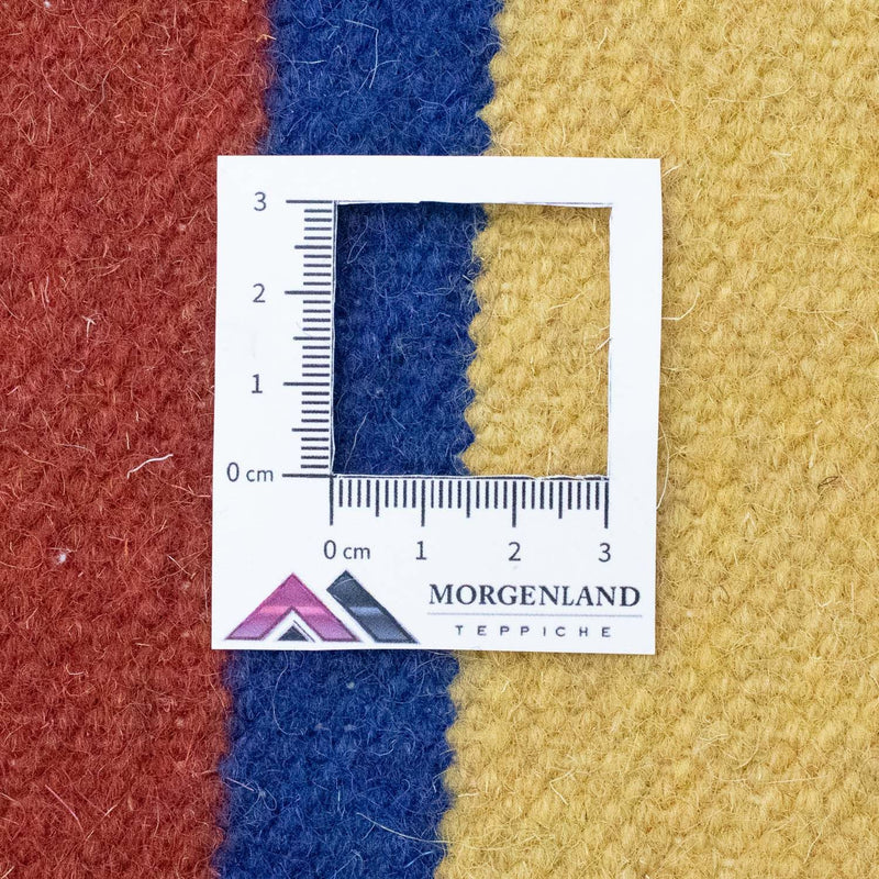 Dywan Kelim - modny - 200 x 140 cm - żółty