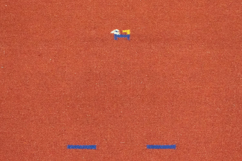 Dywan Kelim - modny - 180 x 120 cm - czerwony