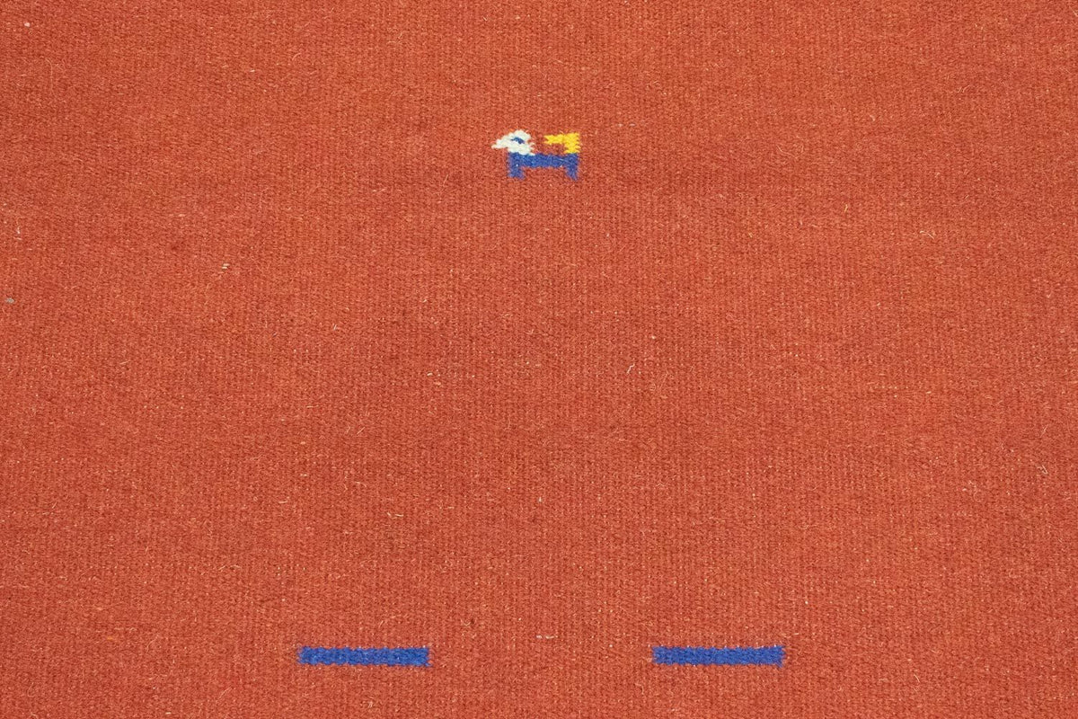 Dywan Kelim - modny - 180 x 120 cm - czerwony