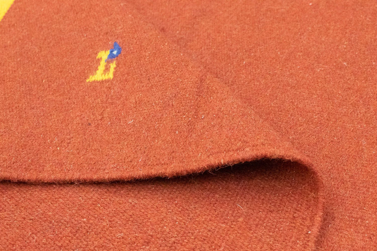 Dywan Kelim - modny - 180 x 120 cm - czerwony