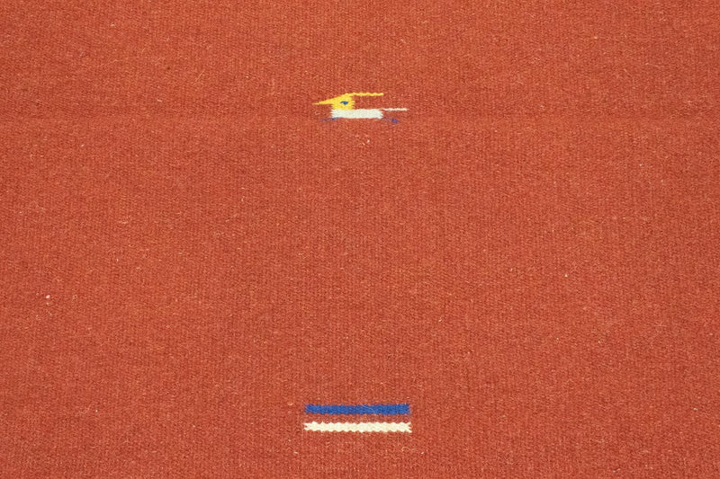 Dywan Kelim - modny - 180 x 120 cm - czerwony