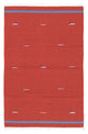 Nowoczesny kilim Dywan 180x120cm - Dywan wełniany