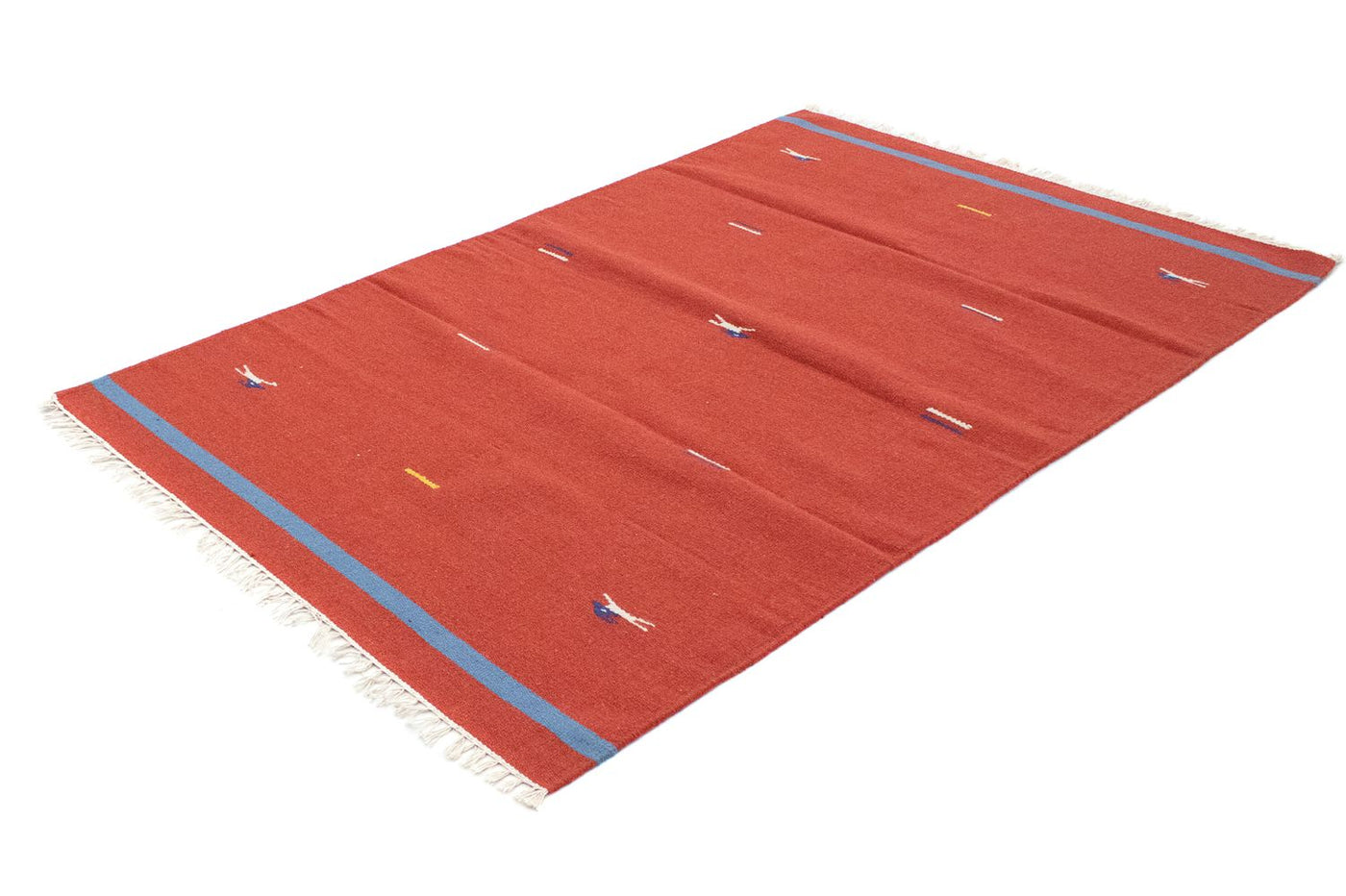 Nowoczesny kilim Dywan 180x120cm - Dywan wełniany