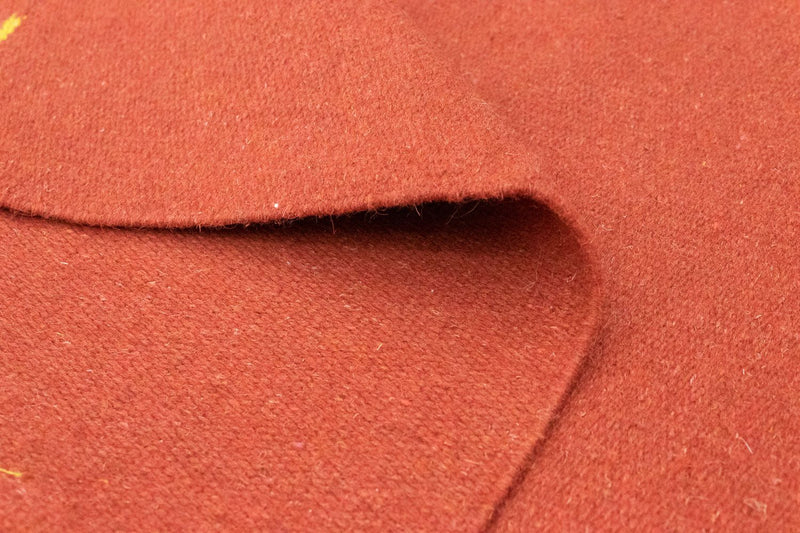 Dywan Kelim - modny - 180 x 120 cm - czerwony