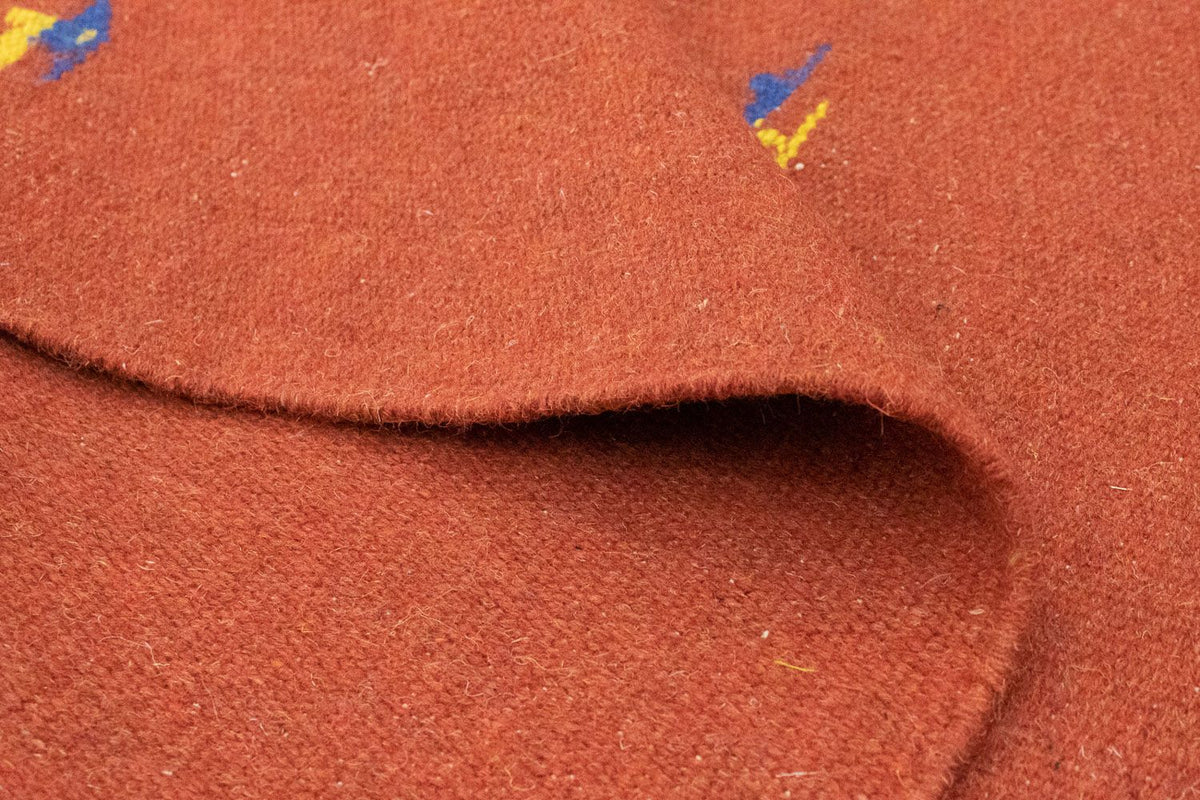 Dywan Kelim - modny - 180 x 120 cm - czerwony