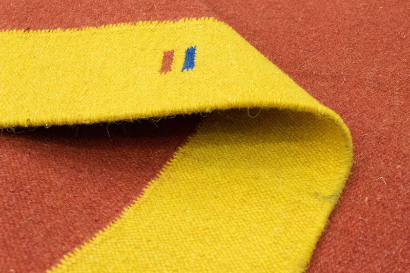 Dywan Kelim - modny - 180 x 120 cm - czerwony