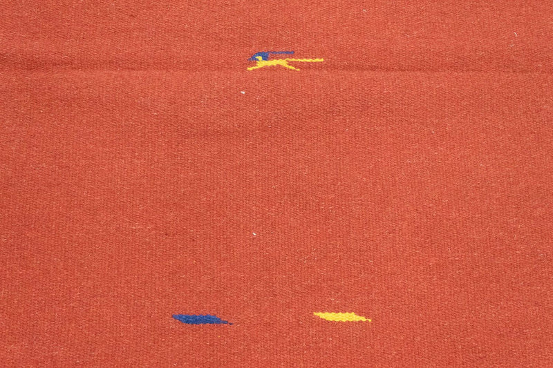 Dywan Kelim - modny - 180 x 120 cm - czerwony