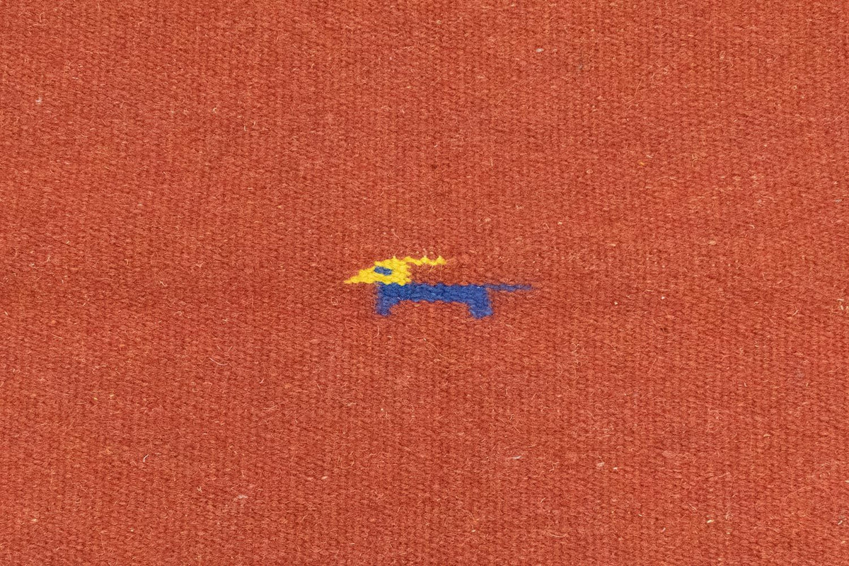 Dywan Kelim - modny - 180 x 120 cm - czerwony