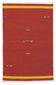 Nowoczesny kilim Dywan 180x120cm - Dywan wełniany
