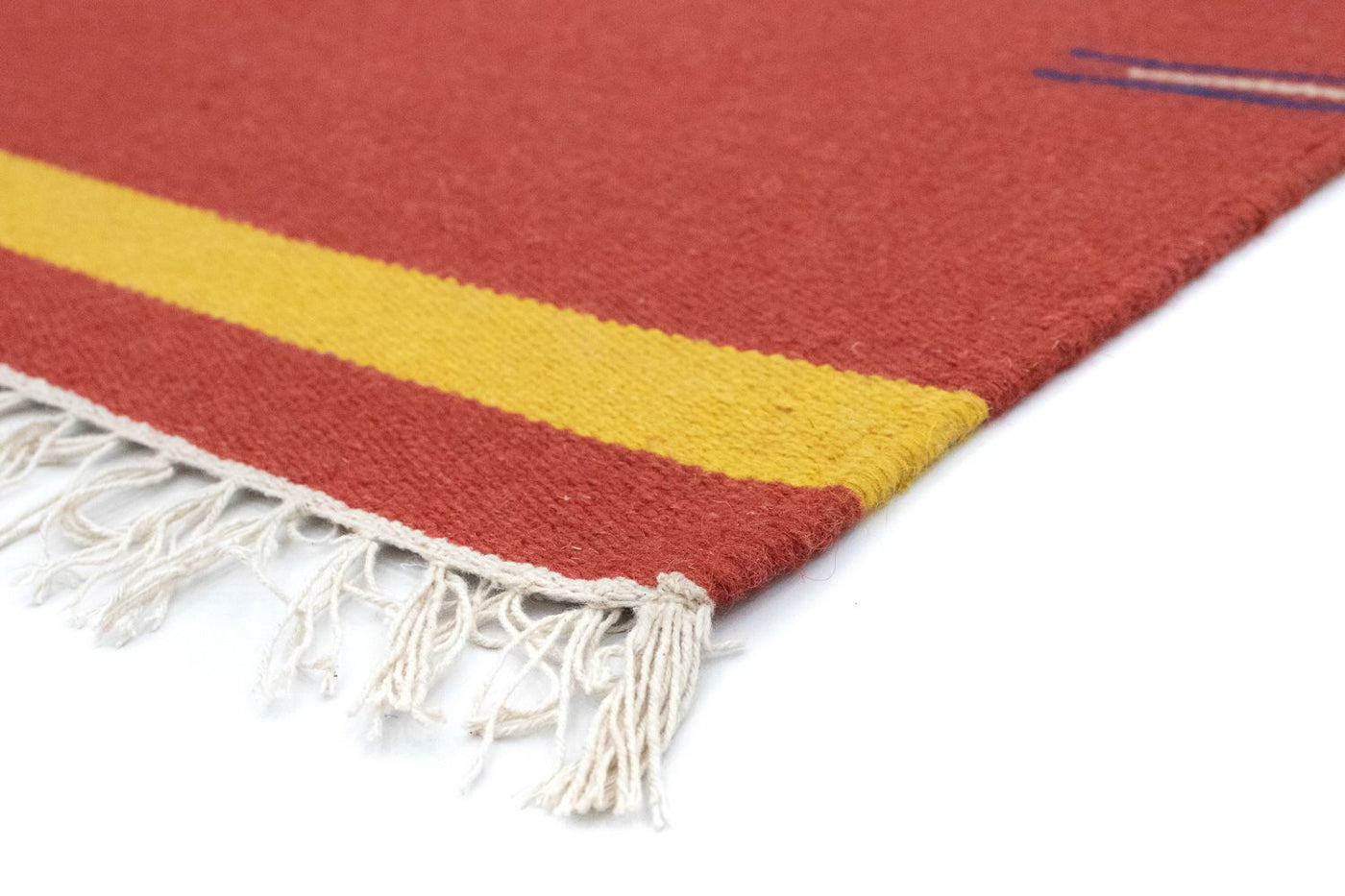 Nowoczesny kilim Dywan 180x120cm - Dywan wełniany