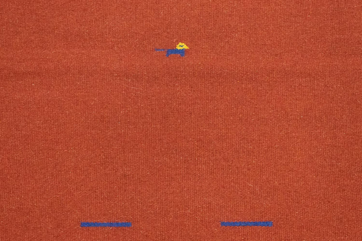 Dywan Kelim - modny - 180 x 120 cm - czerwony