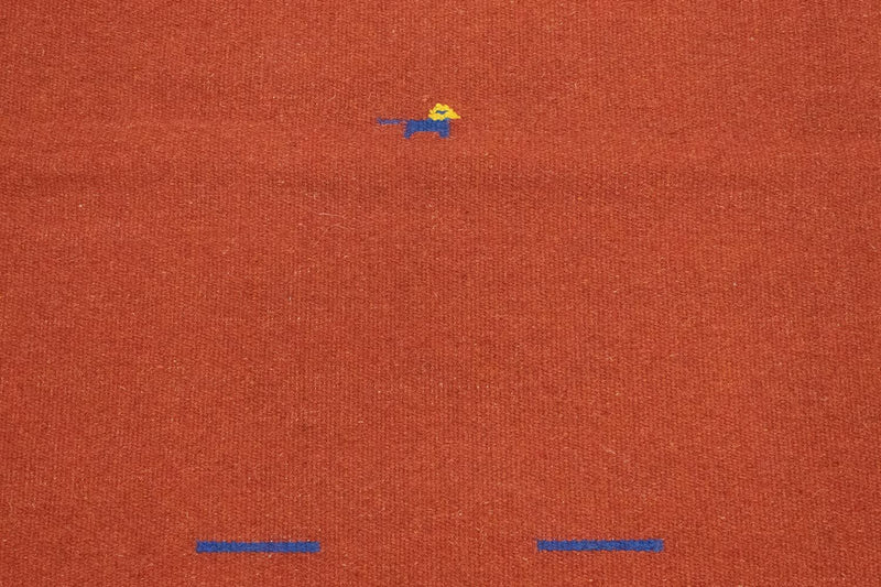 Dywan Kelim - modny - 180 x 120 cm - czerwony